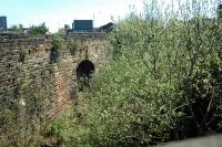 Looking to Bridgeton Central over Gallowgate Central Junction. The line from High Street West Junction was on the left and that from College on the right.<br><br>[Ewan Crawford 05/05/2006]