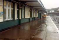 Platform 2 at Kyle looking to Inverness.<br><br>[Ewan Crawford 03/01/1989]