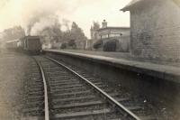 Lesmahagow. 55182 and 80022 on Hamilton train.<br><br>[G H Robin collection by courtesy of the Mitchell Library, Glasgow 25/06/1953]