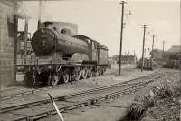 G.E.R. B.12. 4.6.0 61526. Elgin Sheds.<br><br>[G H Robin collection by courtesy of the Mitchell Library, Glasgow 04/07/1950]