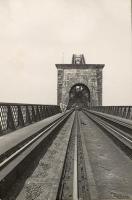 Looking north. S.L.S. Visit to Forth Bridge.<br><br>[G H Robin collection by courtesy of the Mitchell Library, Glasgow 25/06/1950]