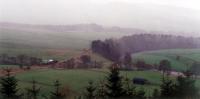 Heading north from Alston into the mists.<br><br>[Ewan Crawford /11/1997]