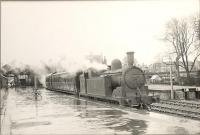 NER 0.4.4T 67258 on Middleton-in-Teesdale train at Barnard Castle.<br><br>[G H Robin collection by courtesy of the Mitchell Library, Glasgow 13/04/1951]