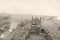 Silloth. J39 0.6.0 64880 arriving from Carlisle.<br><br>[G H Robin collection by courtesy of the Mitchell Library, Glasgow 14/04/1951]