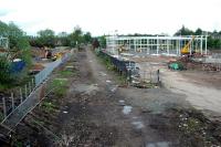 Future site of Alloa station. Much of the site of the brewery has been allocated to building a new supermarket.<br><br>[Ewan Crawford 21/05/2006]