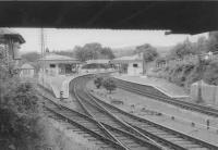 View of Inverkip station.<br><br>[John Robin 13/08/1963]