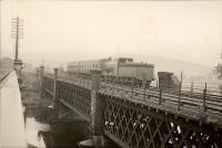 Alloa - Stirling train crossing the Forth. NBR 0.6.0 (J.35) 64461. Stirling visit 26.8.50.<br><br>[G H Robin collection by courtesy of the Mitchell Library, Glasgow 26/08/1950]