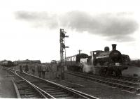 Lugton (East) Junction. Stephenson Locomotive Society Tour.<br><br>[G H Robin collection by courtesy of the Mitchell Library, Glasgow 09/06/1962]