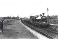 Uplawmoor. Caledonian 18.5 inch 0.6.0 57581. SLS Tour.<br><br>[G H Robin collection by courtesy of the Mitchell Library, Glasgow 09/06/1962]