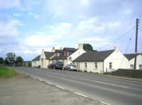 The old hotel at Forrestfield looking west along the A89 in June 2006.<br><br>[John Furnevel 02/06/2006]