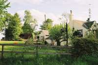 Kirkbank Station looking towards Nisbet. The building has had three extensions since sale in 1969.<br><br>[Clive Barlow 25/05/2006]