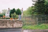 Pomathorn Station looking east towards Rosslynlee.<br><br>[Clive Barlow 26/05/2006]