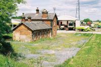 Sinderby Station looking north towards Pickhill and Northallerton.The station is adjacent to the A1.<br><br>[Clive Barlow 25/05/2006]