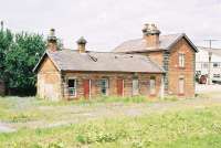 Sinderby Station looking north towards Pickhill and Northallerton.The station is adjacent to the A1.<br><br>[Clive Barlow 25/05/2006]