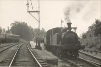 H.R. 0.4.4T 55051 on Dornoch Branch train.<br><br>[G H Robin collection by courtesy of the Mitchell Library, Glasgow 03/07/1950]