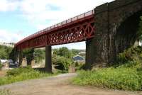 <h4><a href='/locations/J/Jamestown_Viaduct_Inverkeithing'>Jamestown Viaduct [Inverkeithing]</a></h4><p><small><a href='/companies/F/Forth_Bridge_Railway'>Forth Bridge Railway</a></small></p><p>Jamestown Viaduct in 2006 looking towards Inverkeithing. Below is the line running down from Inverkeithing South Junction, under the viaduct and on towards Rosyth Dockyard. 11/14</p><p>20/06/2006<br><small><a href='/contributors/John_Furnevel'>John Furnevel</a></small></p>