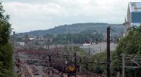 A coal train approaches Larkfield Junction from the east.<br><br>[Ewan Crawford 20/06/2006]