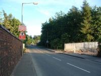 Hilton Road level crossing. The level crossing that caused so much trouble as it is close to a junction (in distance). The road will be replaced by another further east.<br><br>[Ewan Crawford 01/07/2006]