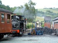 Brewing up at Llanfair Caereinion.<br><br>[Ewan Crawford 10/07/2006]