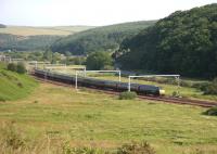 GNER Edinburgh - London service north of Grantshouse in July 2006.<br><br>[John Furnevel 04/07/2006]