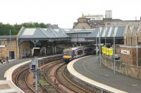 A Dundee - Glasgow Queen Street service calls at Perth in June 2006.<br><br>[John Furnevel 15/06/2006]