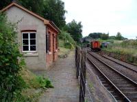 Eardington station looking north. This is now a preserved station but in BR days must have been inconvenient as it is quite far south of the village of the same name.<br><br>[Ewan Crawford 10/07/2006]