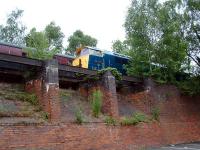 D1013 <I>Western Ranger</I> viewed from the station carpark at Bridgnorth in July 2006.<br><br>[Ewan Crawford 10/07/2006]