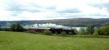 Steam train for Fort William passing the site of Faslane Platform near Shandon.<br><br>[Ewan Crawford 25/05/2006]