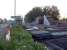 Bridge on the replacement road to Hilton Road. The road will cross over the railway. View looks west.<br><br>[Ewan Crawford 01/07/2006]