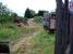 The Bromyard and Linton Light Railway occupying the trackbed of the former Worcester Bromyard and Leominster Railway. View looks east from the terminus.<br><br>[Ewan Crawford 10/07/2006]